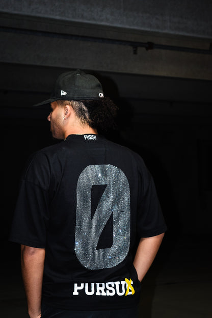 UNDERGROUND UNIVERSITY OVERSIZED TEE (BLACK)