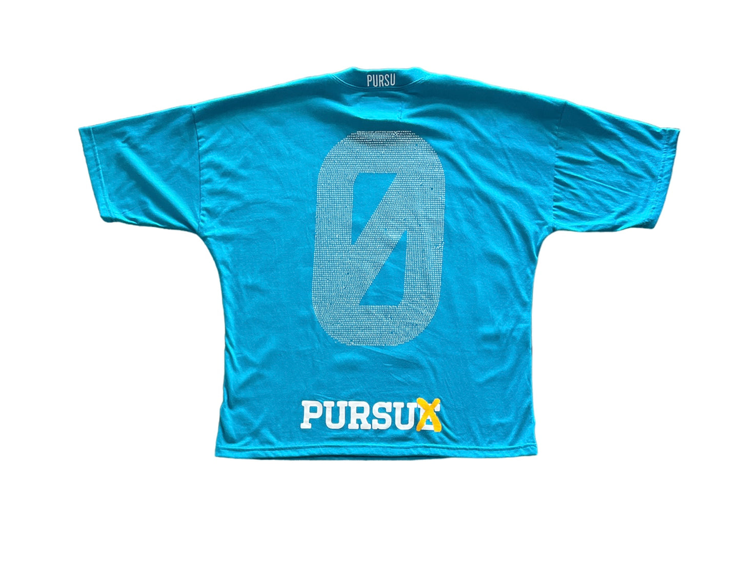 UNDERGROUND UNIVERSITY OVERSIZED TEE (BLUE)